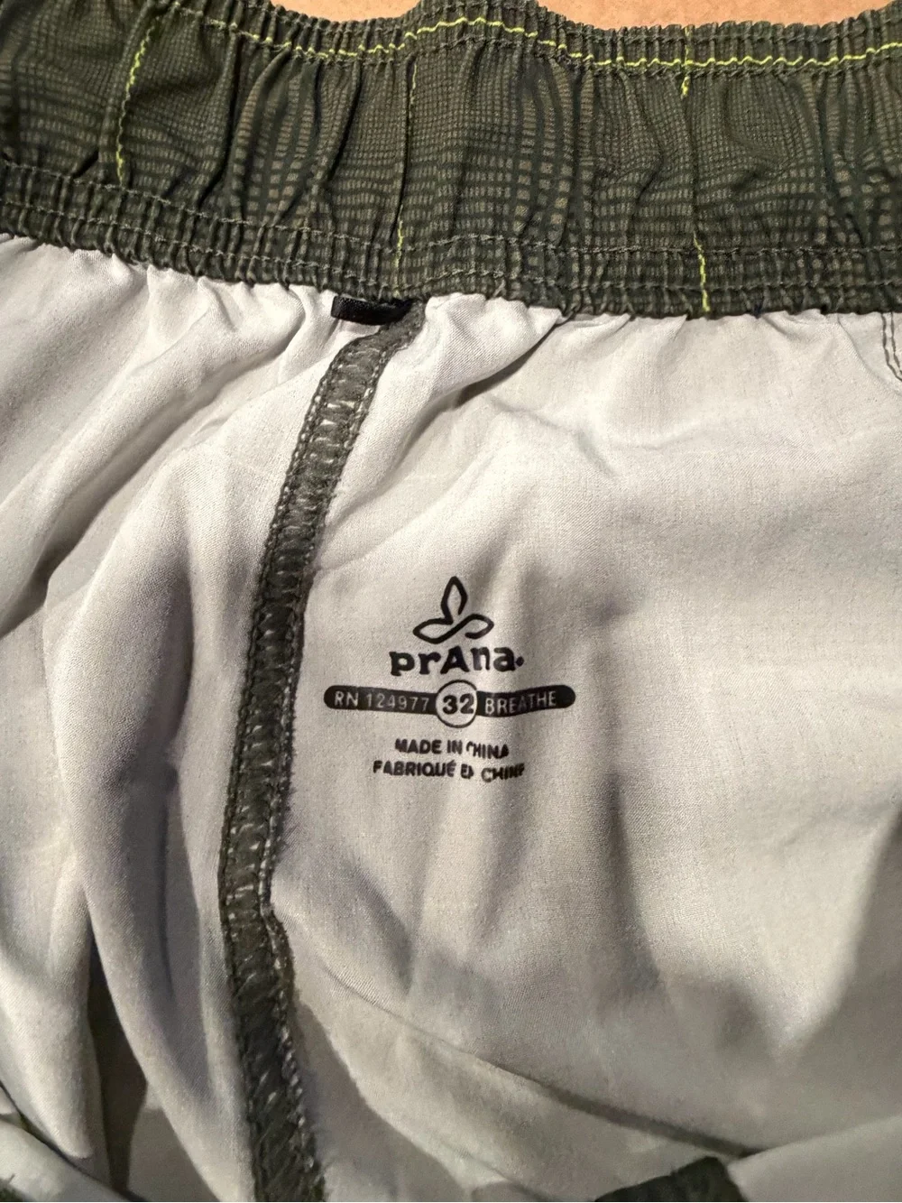 Prana classic plaid